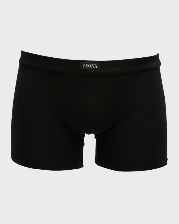 Men Pack of Two Solid Micro Modal Trunk
