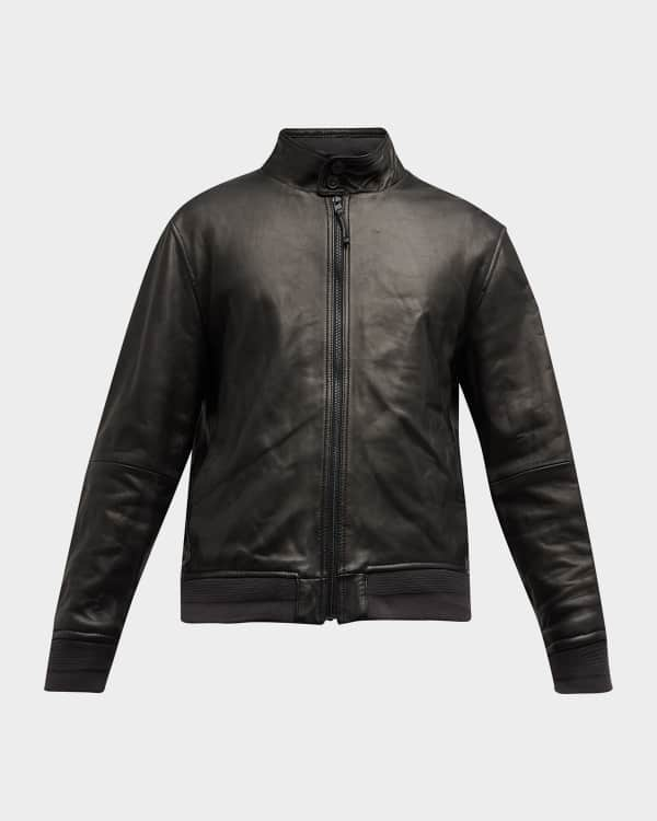 Theory Men's Rhett Lamb Supreme Jacket | Neiman Marcus