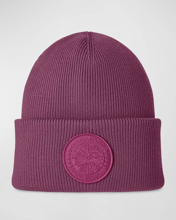 Canada goose chunky wool beanie cheap