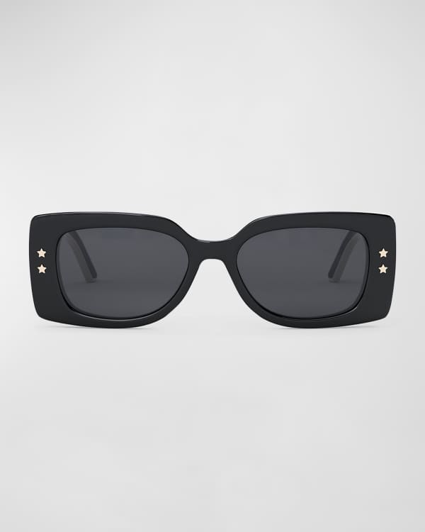 Lady dior studs store rectangle sunglasses