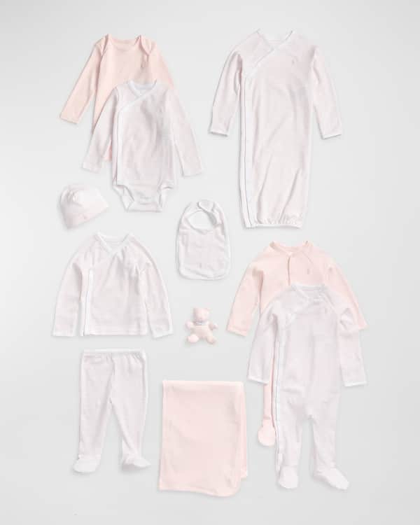 Ralph Lauren Childrenswear Girl's 4-Piece Organic Cotton Gift Set