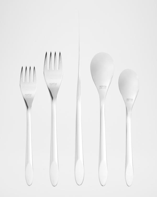 Nambe Dazzle 45-Piece Flatware Set | Neiman Marcus