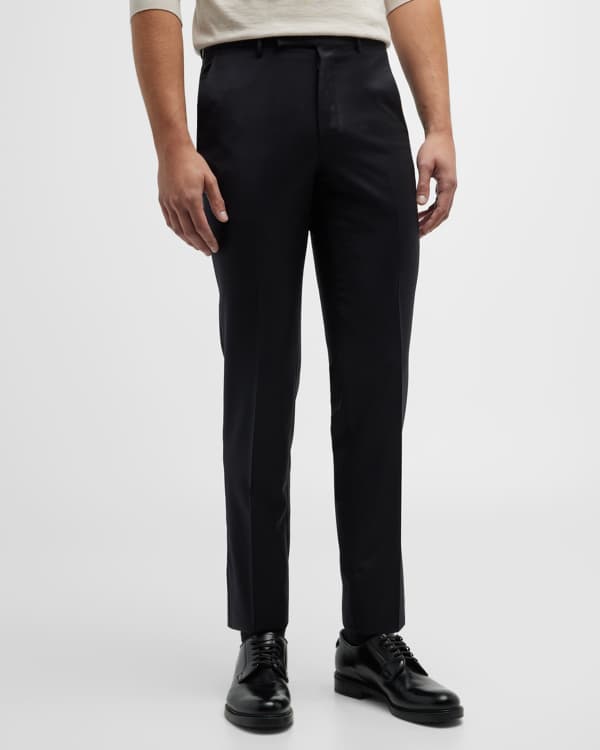 Zegna slim-cut tailored trousers - Grey