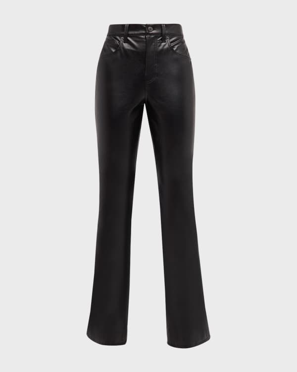 Rag & Bone Nina Leather High-Rise Pants - Bergdorf Goodman