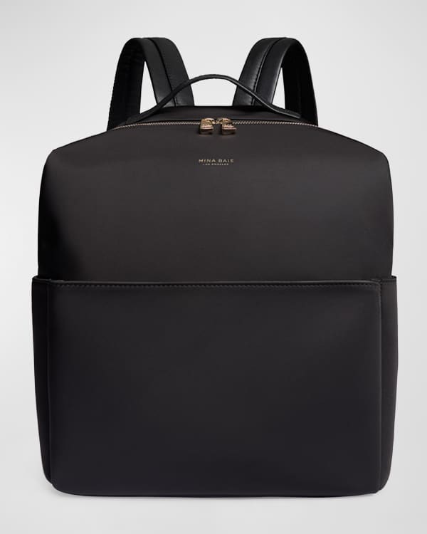 Burberry Flap Top Canvas Diaper Bag Neiman Marcus