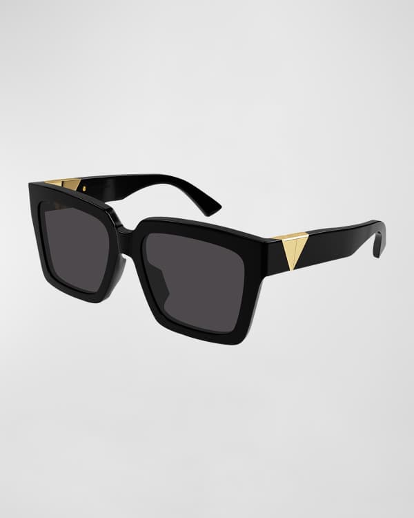 Saint Laurent Square YSL Acetate Sunglasses | Neiman Marcus