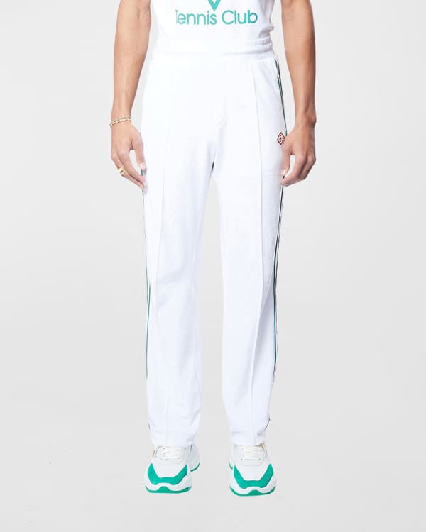 Neiman Marcus Men's Recycled Cotton-Blend Sweatpants | Neiman Marcus