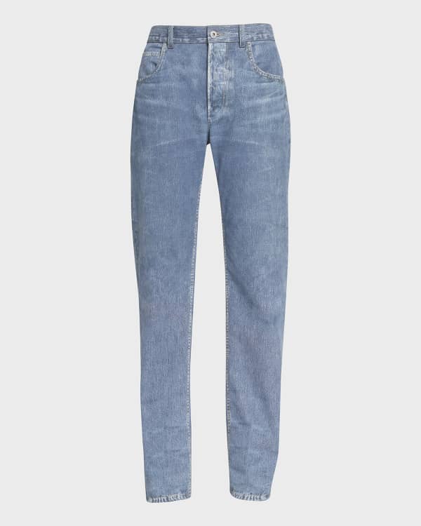 Peter Do Combo Denim Straight-Leg Jeans | Neiman Marcus