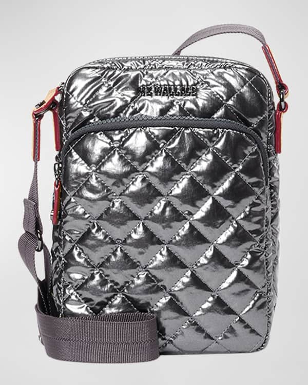 MZ WALLACE Crosby Micro Quilted Nylon Crossbody Bag Neiman Marcus