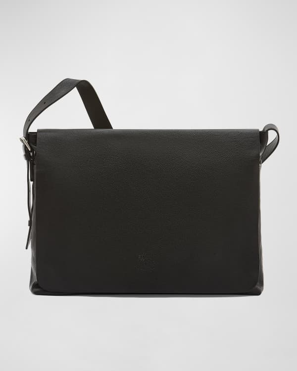 Shinola Men s The Slim Leather Traveler Briefcase Neiman Marcus