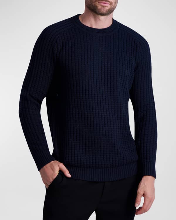 Men's KLJ MONOGRAM SWEATER by KARL LAGERFELD