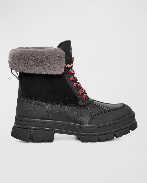 UGG Neumel II Waterproof Lace-Up Boots, Kids - Bergdorf Goodman