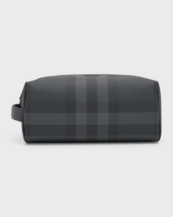 Burberry check dopp kit sales