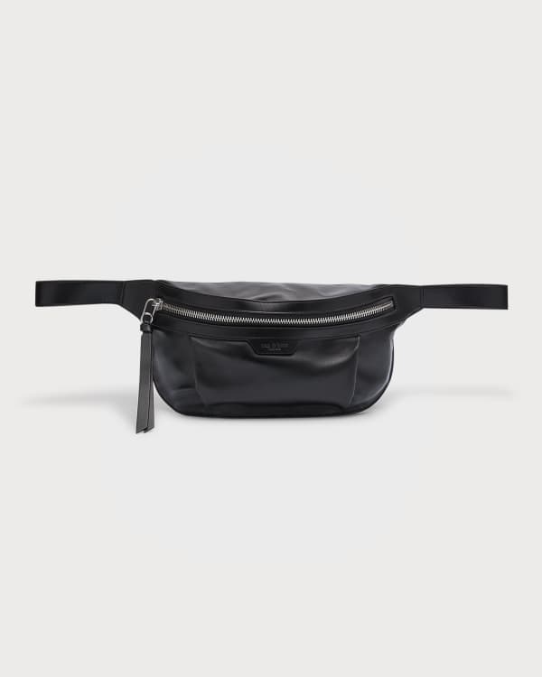 New Marc Jacobs Black Leather The Commuter Circle Crossbody Bag~ Limited  Edition