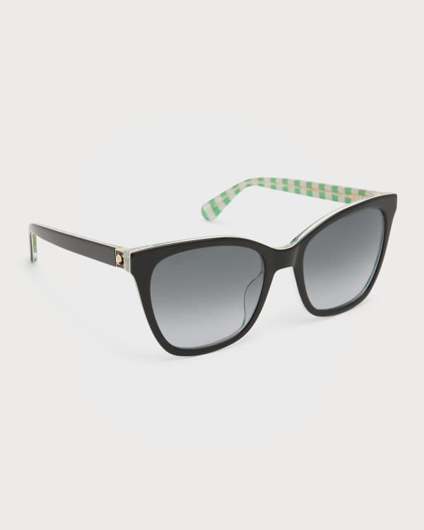 kate spade new york pavia square acetate sunglasses Neiman Marcus