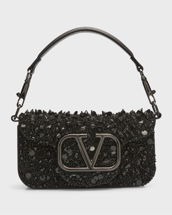 Valentino Garavani Rockstud Shoulder Bag in Black –