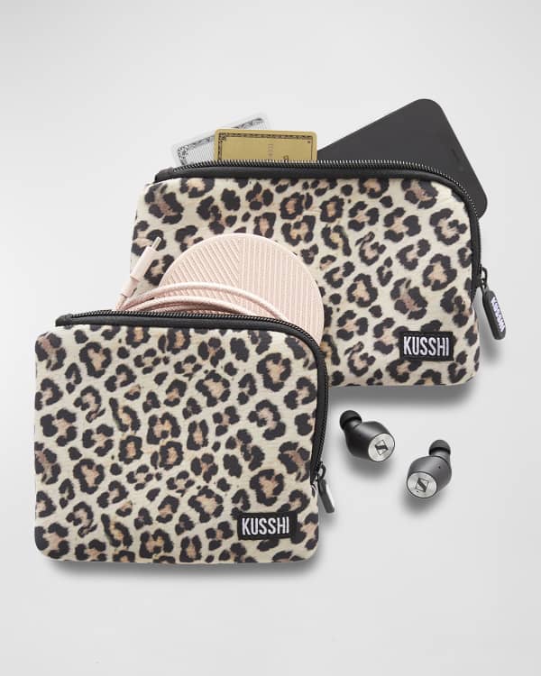 Leopard Print Make Up Bag
