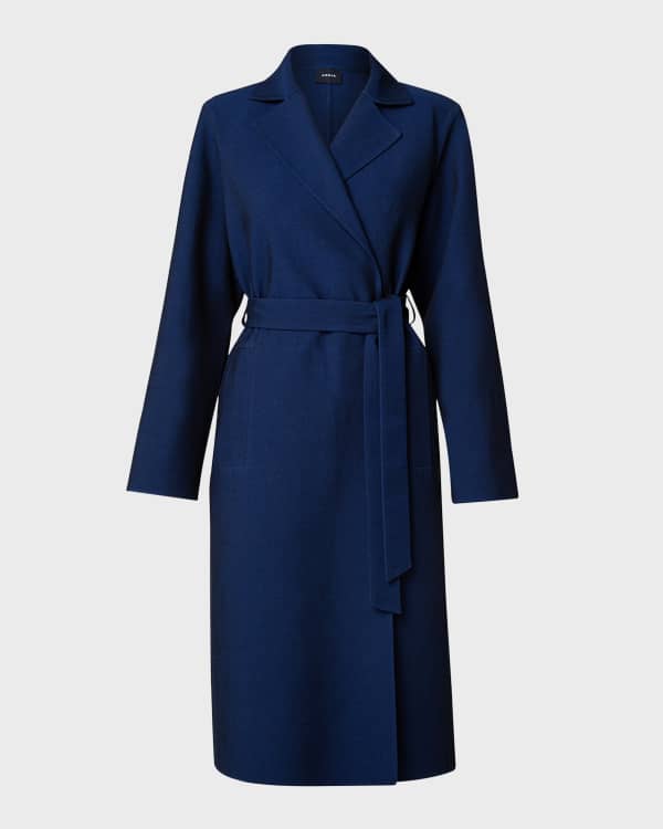 Akris Teri Single-Breasted Belted Cotton-Silk Gabardine Trench Coat ...