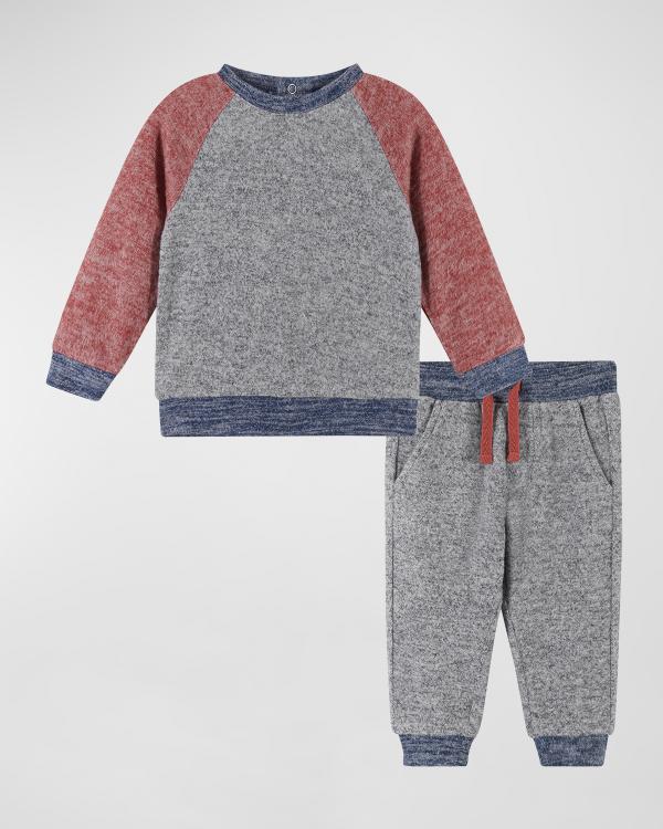 Veste De Pluie 3 En 1 BONDAY BOY - Taille 116, Rouge/grise, Imperméable Avec Capuche - Neuf Sans étiquettes