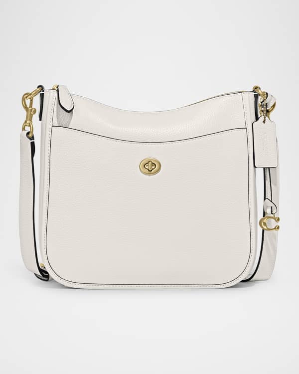 Polly pebble leather crossbody deals