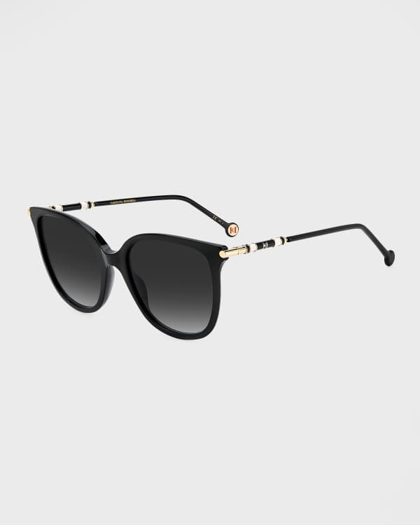 Louis Vuitton My Monogram Cat Eye Sunglasses Black Acetate. Size E