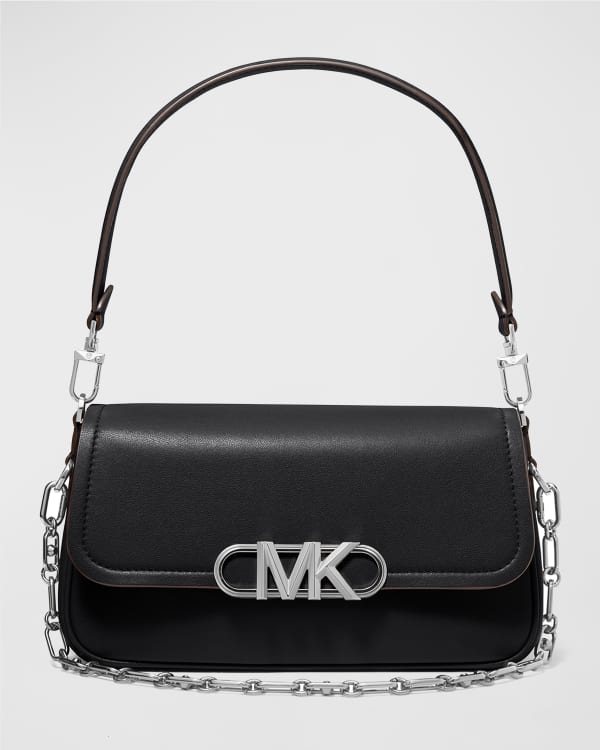 MICHAEL Michael Kors Sloan Small Chain Shoulder Bag Black