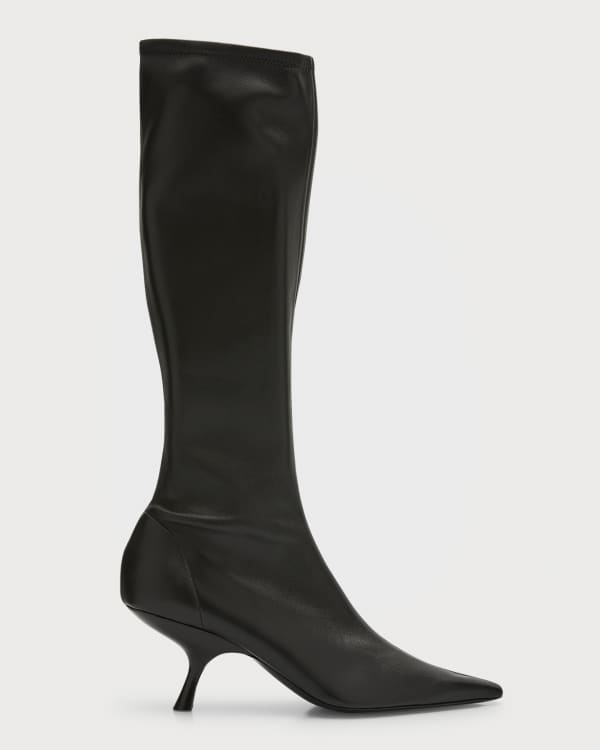 stiletto tall boots
