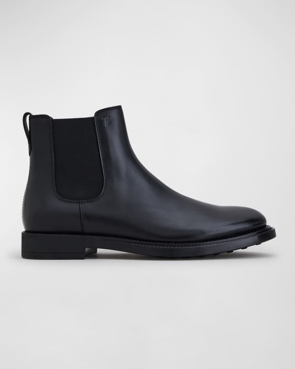 Magnanni Men's Riley Smooth Leather Chelsea Boots | Neiman Marcus