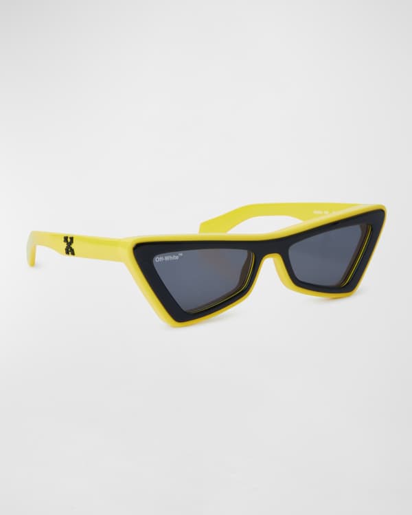 Off-White Virgil Black Yellow Sunglasses