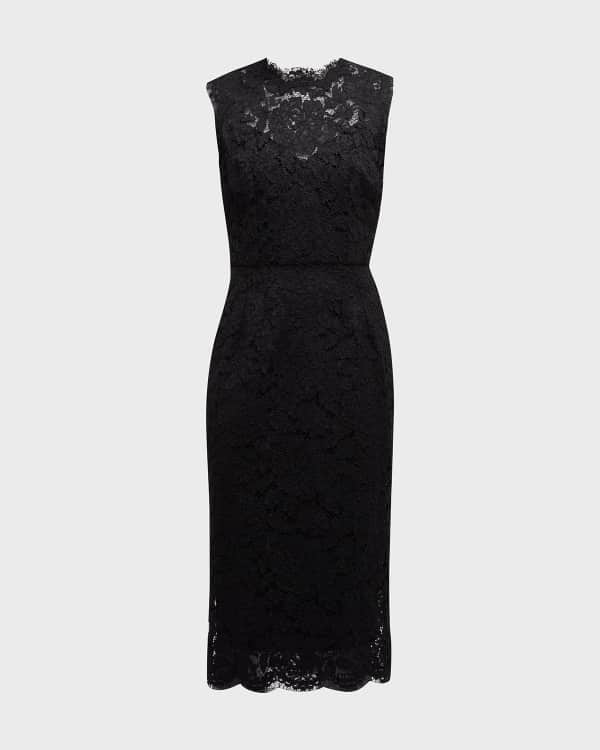 Isabel marant black lace flower dress 2025