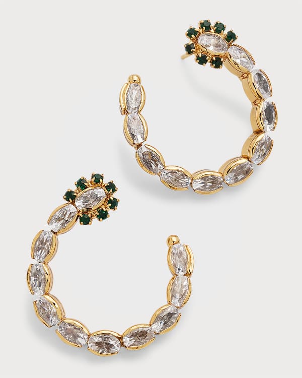Bonnie Cabachon Hoop Earrings Bonnie Cabachon Hoop Earrings