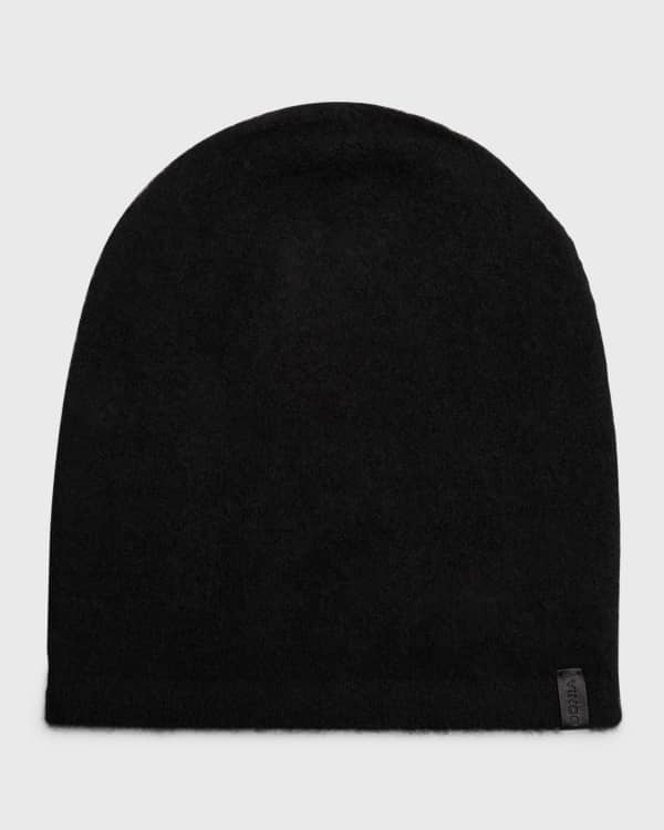 Vince Logo Cashmere Knit Beanie | Neiman Marcus