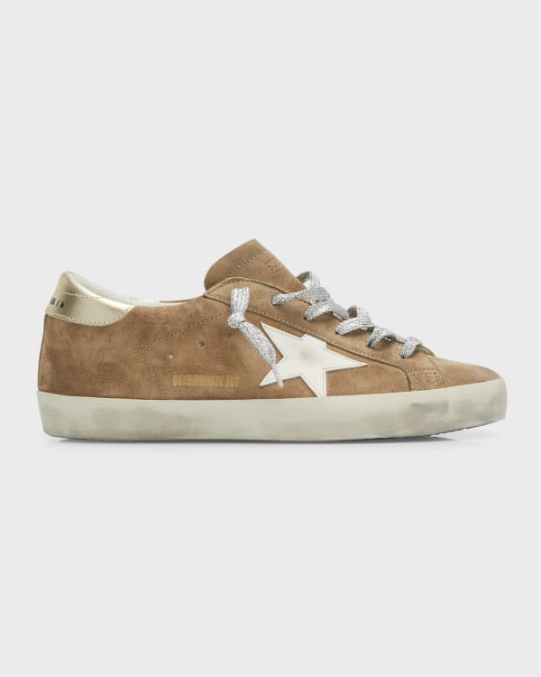 Golden Goose Superstar Bicolor Leather Low-Top Sneakers | Neiman Marcus