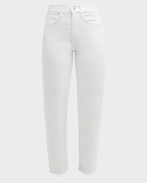 MOTHER The Rambler Zip Ankle Floral Jeans | Neiman Marcus
