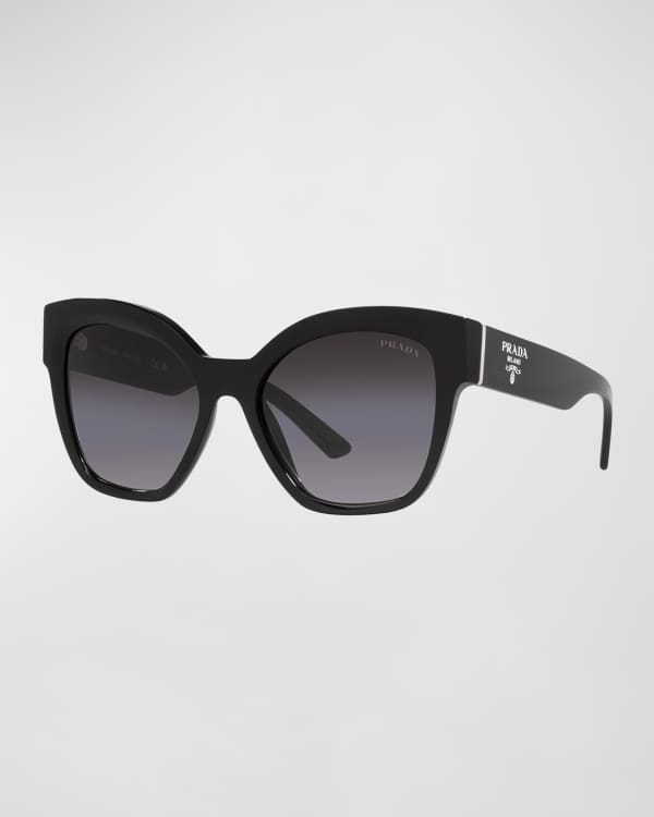 Prada round acetate sunglasses on sale