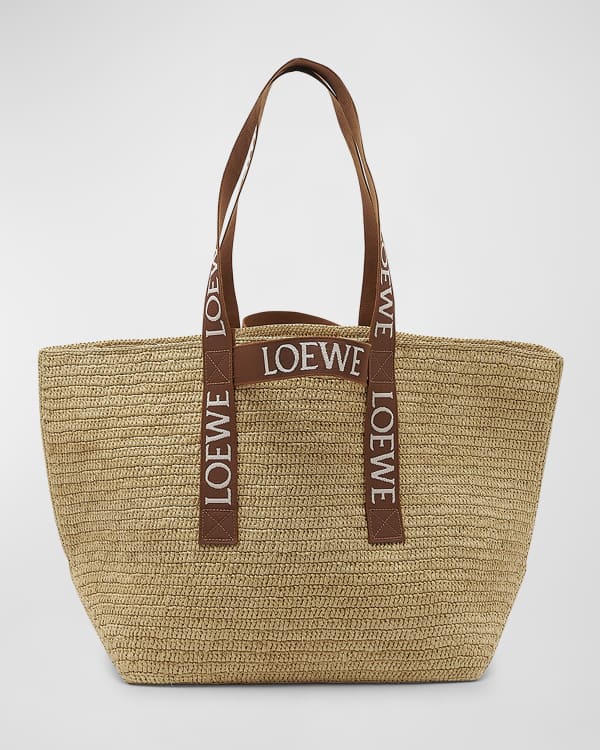 Loewe x Paula's Ibiza Slit Mini Raffia Hobo Tote Bag - ShopStyle