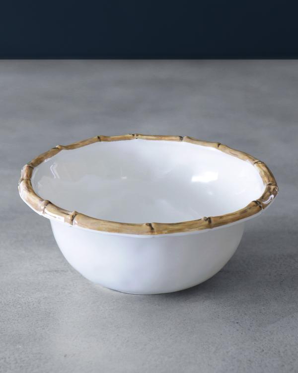 Beatriz Ball RESIN Rio Small Bowl With Base - Pink & Orange Swirl, 7x7x4 Inches, BPA Free - View #4