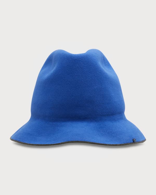 SuperDuper Grateful Paint Rabbit Felt Fedora | Neiman Marcus
