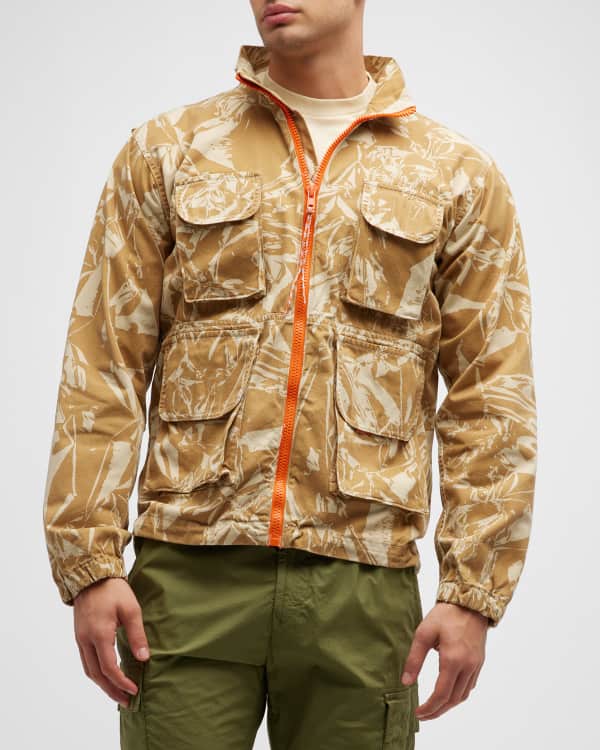 REPRESENT Men's Monogram Snap-Front Jacket