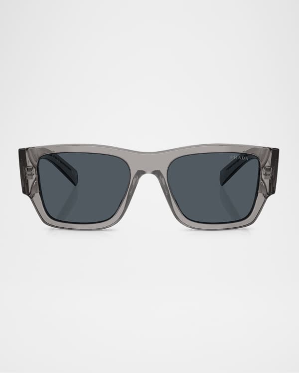 Prada Men's PR 65ZS Oval Sunglasses | Neiman Marcus