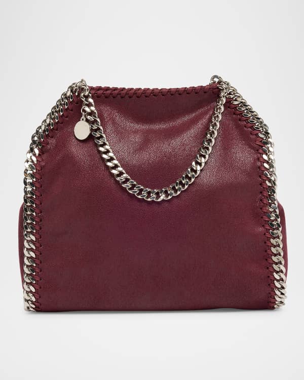 Stella McCartney Mini Falabella Metallic Chain Tote Bag