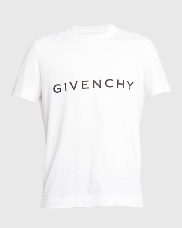 Givenchy Men s Slim Fit Towel Varsity T Shirt Neiman Marcus