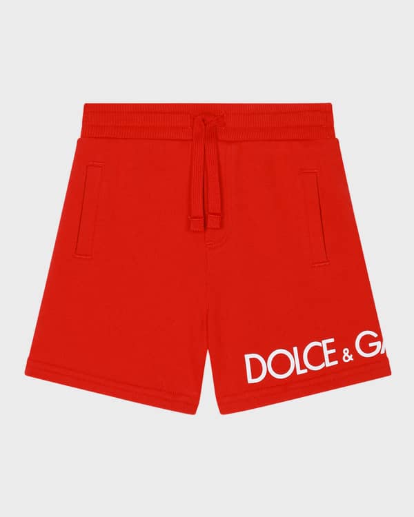 Logo-printed swim shorts in multicoloured - Versace