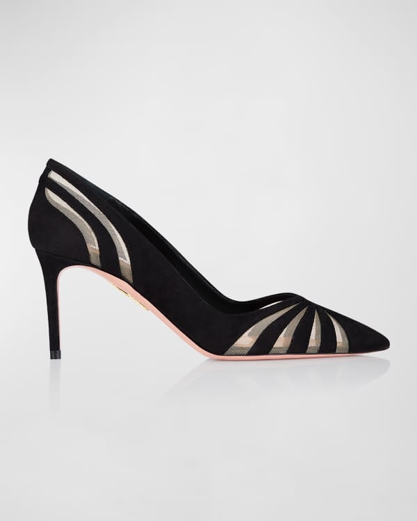 Love Affair patent leather pumps in black - Aquazzura