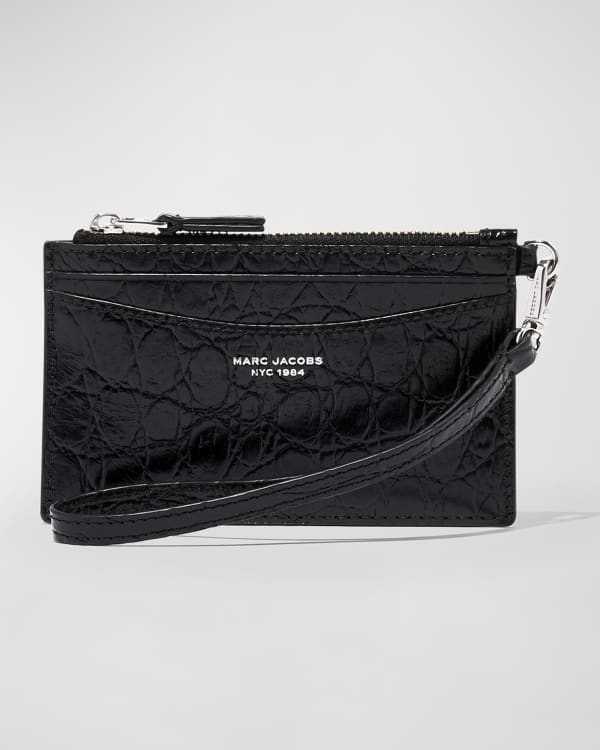 Marc Jacobs The Snapshot DTM Top Zip Multi Wallet in Black