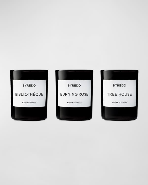 Byredo La Mini Candle Selection Bois, 3 x 70g | Neiman Marcus