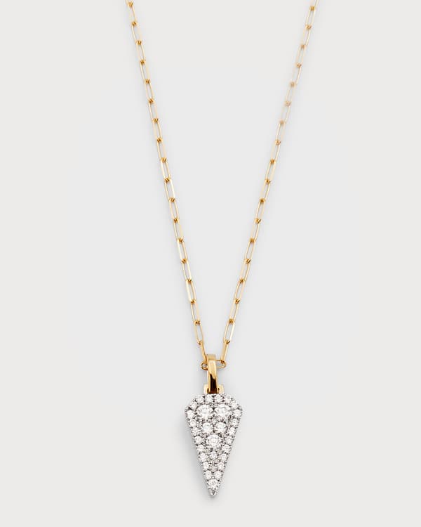 Oscar de la Renta Sacred Heart Pendant Necklace Neiman Marcus