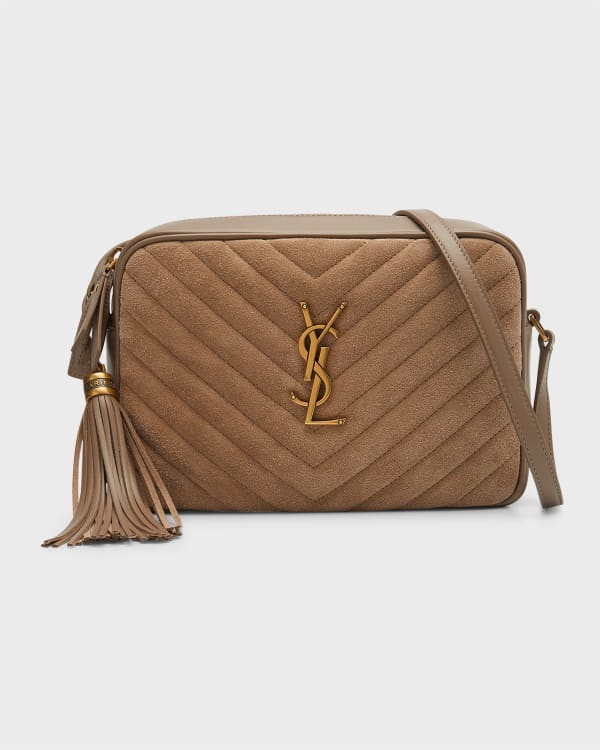 Saint Laurent Lou Medium YSL Monogram Calfskin Camera Crossbody