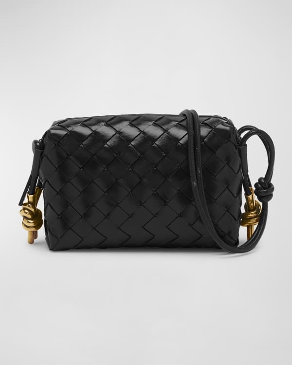 Bottega Veneta Loop Mini Intrecciato Crossbody Bag | Neiman Marcus