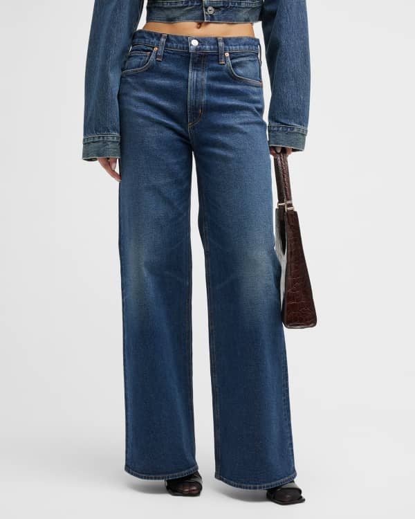 Citizens of Humanity Paloma Baggy Jeans w/ Destroy | Neiman Marcus